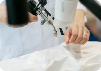 写真：経験豊富な職人達による、徹底ケア