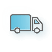 画像:トラック配送