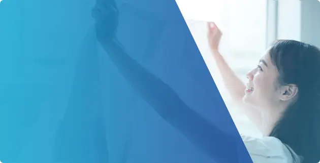 写真：しみ抜きクリーニング