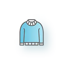 アイコン：衣服